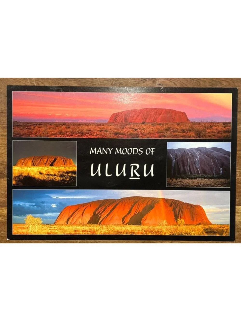 Vintage Travel Postcard & Map Lot Featuring Uluru Niagara Falls Nova Scotia And